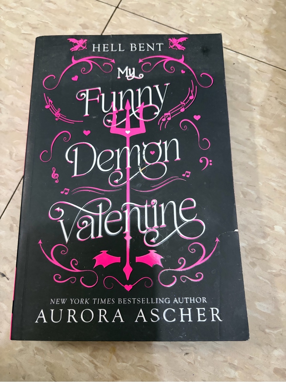 - My Funny Demon Valentine (Black & Pink Cover)